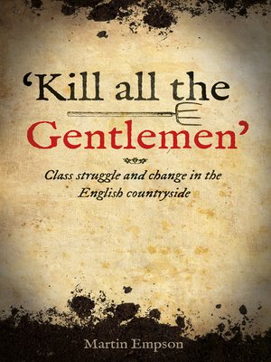 cover image of Kill all the Gentlemen